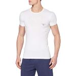 Witte Emporio Armani Effen T-shirts Ronde hals  in maat XL in de Sale voor Heren 