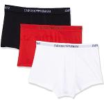 Rode Emporio Armani Strakke boxershorts  in maat XL in de Sale voor Heren 