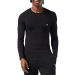 Zwarte Stretch Emporio Armani T-shirts  in maat XL in de Sale voor Heren 