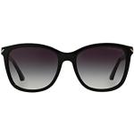 Zwarte Emporio Armani Rechthoekige brillen  in maat XL met motief van Brug voor Heren 