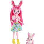 Multicolored Mattel Enchantimals 15 cm Poppen 7 - 9 jaar met motief van Konijn in de Sale voor Kinderen 
