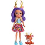 Multicolored Mattel Enchantimals 15 cm Poppen met motief van Hert in de Sale voor Kinderen 