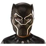 Rubie's Officieel Disney-kostuummasker Black Panther uit Marvels Endgame, halfmasker, eenheidsmaat voor kinderen
