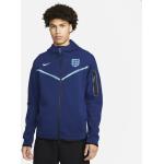 Engeland Nike Tech Fleece hoodie met rits voor heren - Blauw