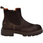 Bruine SANTONI Chelsea boots  in 40,5 in de Sale voor Heren 
