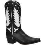 Cowboy Zwarte Sendra Boots Dameslaarzen  in 38 met Hakhoogte 3cm tot 5cm 