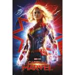 Multicolored Kartonnen Captain Marvel Posters 