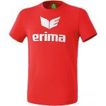 Rode Polyester Erima Kinder T-shirts  in maat 152 voor Jongens 