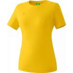 Gele Erima T-shirts met ronde hals Ronde hals  in maat S voor Dames 
