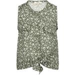 Groene Viscose Esprit All over print Kinder mouwloze blouses  in maat 176 in de Sale voor Meisjes 
