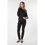 Zwarte Polyester Esqualo Blouses lange mouwen  in maat XS in de Sale voor Dames 
