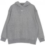 Streetwear Grijze Fleece Nike Essentials Hoodies  in maat L voor Dames 