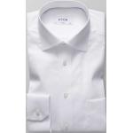 Witte ETON Overhemden met borstzak kentkraag  in maat XL voor Heren 