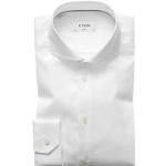 Witte ETON Overhemden   in maat S voor Heren 