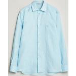 Etro Slim Fit Linen Shirt Light Blue