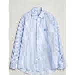 Etro Slim Fit Striped Cotton Shirt Light Blue