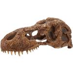 Exo Terra T-Rex-schedel, veilige schuilplaats voor reptielen en amfibieën, groot