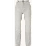 Lichtgrijze High waist Expresso Metallic Skinny jeans Metallic 