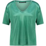 Groene Viscose Expresso T-shirts V-hals  in maat XXL in de Sale voor Dames 
