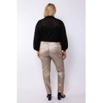 Gouden Skinny jeans  in maat 5XL voor Dames 