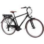Zwarte Elektrische fietsen  in 28 inch met motief van Fiets voor Heren 