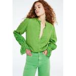 Groene Viscose Fabienne Chapot Blouses lange mouwen  in maat XS in de Sale voor Dames 