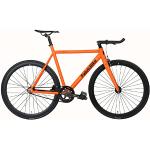 FabricBike Light - fixed bike, Fixie, één snelheid, aluminium frame en vork, 28" wielen, 6 kleuren, 3 maten, 9,45 kg ca. (L-58cm, Light Army Orange)