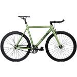 FabricBike Light - fixed bike, Fixie, één snelheid, aluminium frame en vork, 28" wielen, 6 kleuren, 3 maten, 9,45 kg ca. (S-50cm, Light Cayman Green)