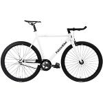 FabricBike Light - fixed bike, Fixie, één snelheid, aluminium frame en vork, 28" wielen, 6 kleuren, 3 maten, 9,45 kg. (S-50cm, Light Pearl White)