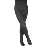 FALKE Uniseks-kind Panty Comfort Wool K TI Wol Dik Eenkleurig 1 Stuk, Grijs (Anthracite Melange 3080), 98-104
