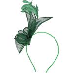 Retro Groene Polyester Bloemen Bolhoeden  voor een Bruiloft met motief van Halloween voor Dames 