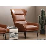 Bruine Buffelleren linea sofa Design fauteuils 