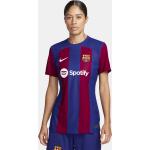 Klassieke Blauwe Nike Dri-Fit FC Barcelona Spaanse clubs voor Dames 