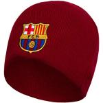 FC Barcelona - Gebreide Bronx beanie met clublogo voor kids - Officieel - Clubcadeau - Rode beanie