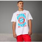 Witte adidas Originals FC Bayern München T-shirts  in maat 3XL voor Heren 