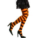 Oranje Gestreepte Heksenkostuums  voor een Stappen / uitgaan / feest  in maat XL met motief van Halloween voor Dames 
