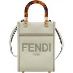 Fendi Totes - Mini Sunshine Logo Shopper in groen