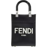 Fendi Totes - Mini Sunshine Logo Shopper in zwart