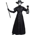 Steampunk Zwarte Polyester Halloween-kostuums  in maat XXL voor Heren 