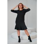 Casual Zwarte Polyester Grote maten jurken  in Grote Maten  in maat 3XL voor Dames 