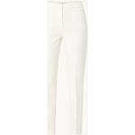 Gebroken-witte High waist Pantalons 