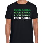 Rock Groene T-shirts met opdruk  voor een Stappen / uitgaan / feest voor Heren 