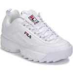 Witte Synthetische Fila Disruptor Chunky Sneakers  in maat 36 met Hakhoogte tot 3cm in de Sale voor Dames 