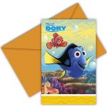 Finding Dory uitnodigingen met enveloppe