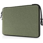 Olijfgroene Polyester 14 inch Macbook laptophoezen Sustainable in de Sale 