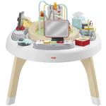 Fisher-Price HBM26 - 2-in-1 Home Office Activity Centre, entertainment voor baby's en speeltafel met muziek, licht en geluid, speelgoed voor peuters