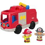 Rode Fisher-Price Little People Brandweer Speelgoedauto's 12 - 24 maanden voor Kinderen 