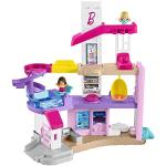 Fisher-Price Little People HJN54 Barbie droomhuis, meertalig, interactieve speelset met verlichting, muziek, zinnen, figuren en speelaccessoires, speelgoed voor kinderen vanaf 5 jaar