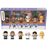 Fisher-Price Little People Verzamelset Friends TV-serie, speciale editie, figurenset met 6 personages in cadeauverpakking met venster, HPH05