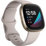 Beige Roestvrije Stalen Fitbit Smartwatches met Roestvrij Staal voor Outdoor 
